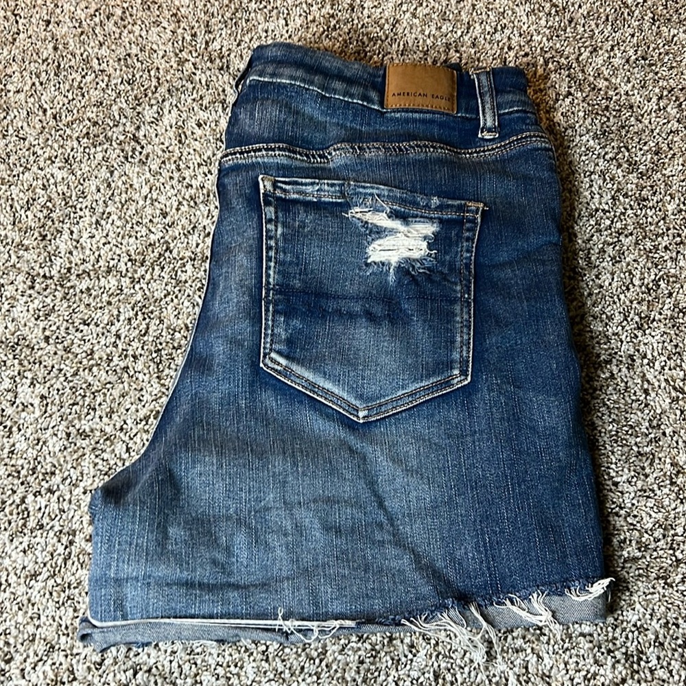 American Eagle curvy high rise shortie, size 14